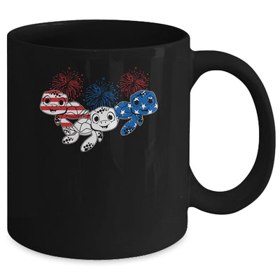 Sea Turtles 4th Of July American USA Flag Patriotic Mug Coffee Mug | Teecentury.com