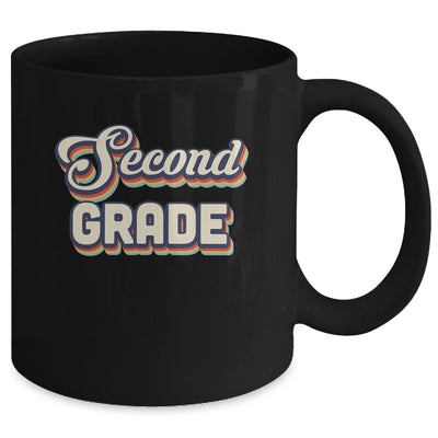 Second Grade Teacher Retro Vintage 2nd Grade Teacher Team Mug Coffee Mug | Teecentury.com