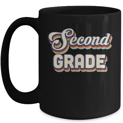 Second Grade Teacher Retro Vintage 2nd Grade Teacher Team Mug Coffee Mug | Teecentury.com