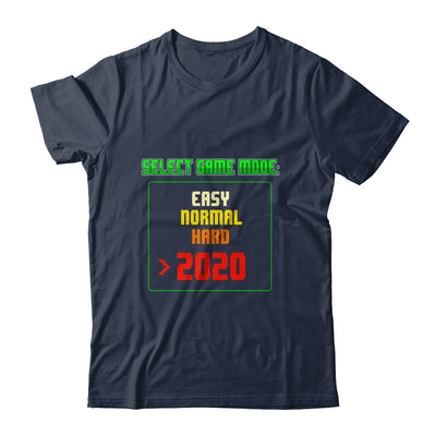 Select Game Mode Easy Normal Hard 2020 Funny Gamer T-Shirt & Hoodie | Teecentury.com