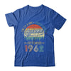 September 1962 Vintage 60 Years Old Retro 60th Birthday T-Shirt & Hoodie | Teecentury.com