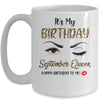 September Birthday Leopard It's My Birthday September Queen Mug Coffee Mug | Teecentury.com