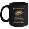 September Girl Birthday Funny Leopard Lips Women Mug Coffee Mug | Teecentury.com