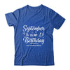 September Is My Birthday Yes The Whole Month Funny Birthday T-Shirt & Tank Top | Teecentury.com