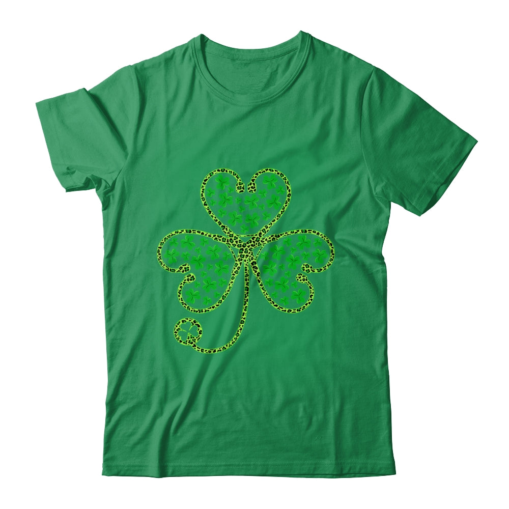 Shamrock Stethoscope Nurse St Patricks Day Lucky Shirt & Tank Top | teecentury