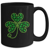Shamrock Stethoscope Nurse St Patricks Day Lucky Mug | teecentury