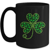 Shamrock Stethoscope Nurse St Patricks Day Lucky Mug | teecentury