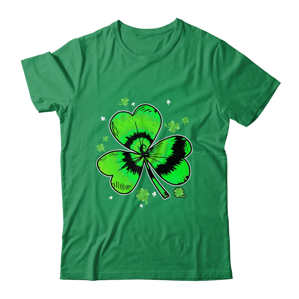 Shamrock Tie Dye St Patricks Day Irish Men Women Kids Shirt & Hoodie | teecentury