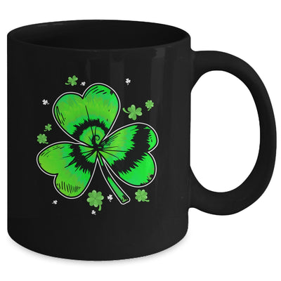 Shamrock Tie Dye St Patricks Day Irish Men Women Kids Mug | teecentury