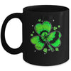 Shamrock Tie Dye St Patricks Day Irish Men Women Kids Mug | teecentury