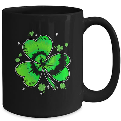 Shamrock Tie Dye St Patricks Day Irish Men Women Kids Mug | teecentury