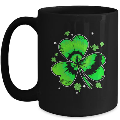 Shamrock Tie Dye St Patricks Day Irish Men Women Kids Mug | teecentury