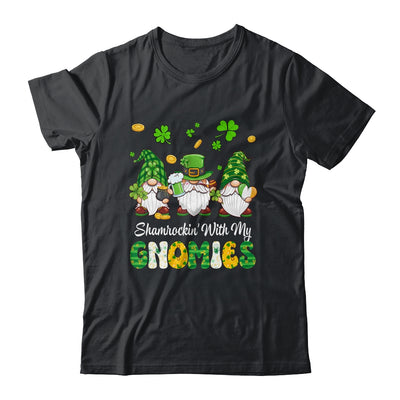 Shamrockin With My Gnomies St Patricks Day Lucky Shirt & Hoodie | teecentury