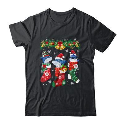 Shark Socks Christmas Funny Family Christmas Shirt & Sweatshirt | teecentury