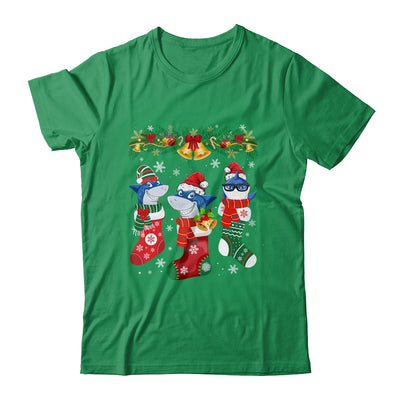 Shark Socks Christmas Funny Family Christmas Shirt & Sweatshirt | teecentury