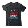 She's My Firecracker His And Hers 4th July Matching Couples T-Shirt & Tank Top | Teecentury.com