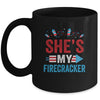 She's My Firecracker His And Hers 4th July Matching Couples Mug Coffee Mug | Teecentury.com