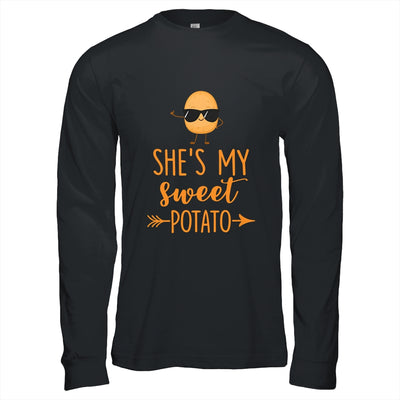 She's My Sweet Potato I Yam Thanksgiving Matching Couples Shirt & Hoodie | teecentury
