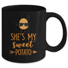 She's My Sweet Potato I Yam Thanksgiving Matching Couples Mug | teecentury