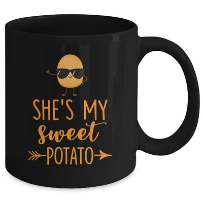 She's My Sweet Potato I Yam Thanksgiving Matching Couples Mug | teecentury