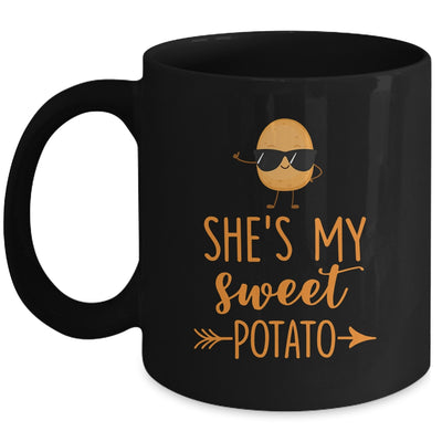 She's My Sweet Potato I Yam Thanksgiving Matching Couples Mug | teecentury