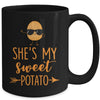 She's My Sweet Potato I Yam Thanksgiving Matching Couples Mug | teecentury