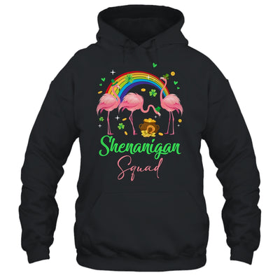 Shenanigan Squad Irish Flamingo Leprechaun St Patricks Day Shirt & Tank Top | teecentury