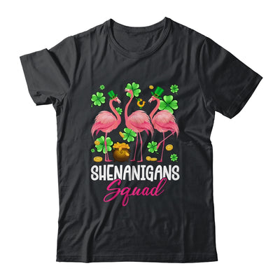 Shenanigan Squad Irish Flamingo St Patricks Day Bird Animal Shirt & Tank Top | teecentury