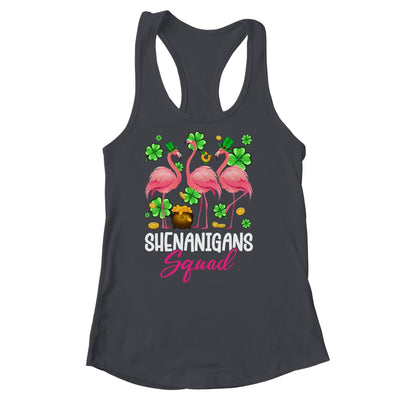 Shenanigan Squad Irish Flamingo St Patricks Day Bird Animal Shirt & Tank Top | teecentury