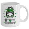 Shenanigans Coordinator Messy Bun St Patricks Day For Women Mug | teecentury