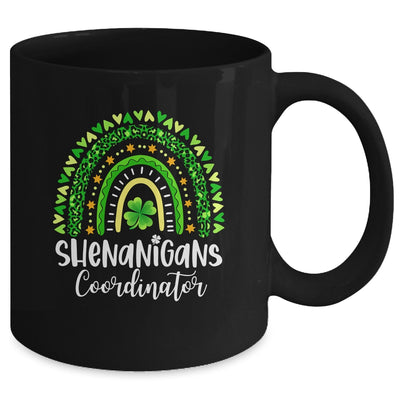 Shenanigans Coordinator Rainbow St Patricks Day Gnome Mug | teecentury