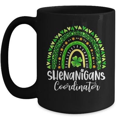 Shenanigans Coordinator Rainbow St Patricks Day Gnome Mug | teecentury