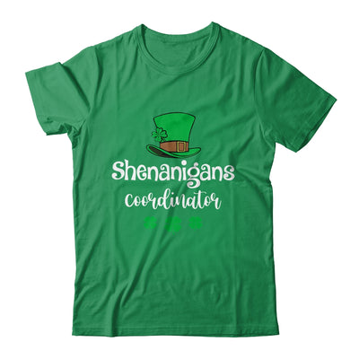 Shenanigans Coordinator St Patrick's Day Funny Teacher T-Shirt & Hoodie | Teecentury.com