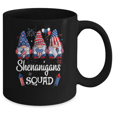 Shenanigans Squad 4th Of July Gnomes USA Independence Day Mug | teecentury