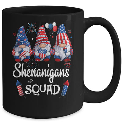 Shenanigans Squad 4th Of July Gnomes USA Independence Day Mug | teecentury