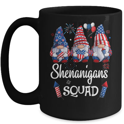 Shenanigans Squad 4th Of July Gnomes USA Independence Day Mug | teecentury