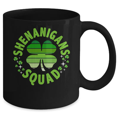 Shenanigans Squad Funny Irish Saint Patricks Day Mug | teecentury