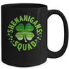 Shenanigans Squad Funny Irish Saint Patricks Day Mug | teecentury