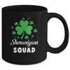 Shenanigans Squad Funny Irish St Patricks Day Shamrock Mug Coffee Mug | Teecentury.com