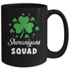 Shenanigans Squad Funny Irish St Patricks Day Shamrock Mug Coffee Mug | Teecentury.com