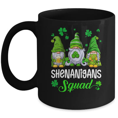 Shenanigans Squad Gnomes Shamrock Happy St Patricks Day Mug | teecentury