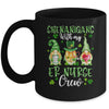 Shenanigans With My ER Nurse Cute Gnomies St Patricks Day Mug Coffee Mug | Teecentury.com