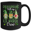 Shenanigans With My ER Nurse Cute Gnomies St Patricks Day Mug Coffee Mug | Teecentury.com