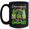 Shenanigans With My Gnomies Shamrock St Patricks Day Mug | teecentury