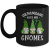 Shenanigans With My Gnomies St Patricks Day Gnome Shamrock Mug Coffee Mug | Teecentury.com