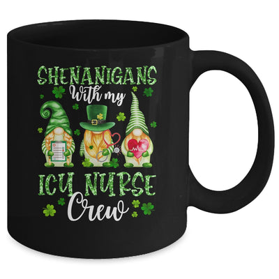 Shenanigans With My ICU Nurse Cute Gnomies St Patricks Day Mug Coffee Mug | Teecentury.com