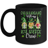 Shenanigans With My ICU Nurse Cute Gnomies St Patricks Day Mug Coffee Mug | Teecentury.com