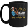 Shes Black That Queen Nurse Proud Black Nursing RN Mug Coffee Mug | Teecentury.com