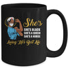 Shes Black That Queen Nurse Proud Black Nursing RN Mug Coffee Mug | Teecentury.com