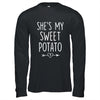 Shes My Sweet Potato I Yam Set Couples Matching Thanksgiving Shirt & Hoodie | teecentury